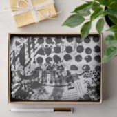 Kunstpapier voor gemengde media voor ontkoppeling  tissuepapier (Geschenk)