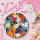 Kunstpapier voor thuisdag Borden Papieren Bordje (Feest)