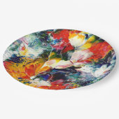 Kunstpapier voor thuisdag Borden Papieren Bordje (Gekanteld)