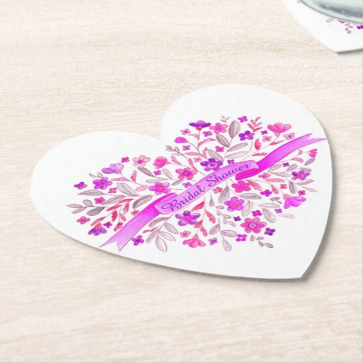 Kunstpapier vrijgezellenfeest onderzetter (Gekanteld)