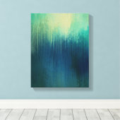 kunstpapiertextuur voor achtergrond canvas afdruk (Insitu (Houten vloer))