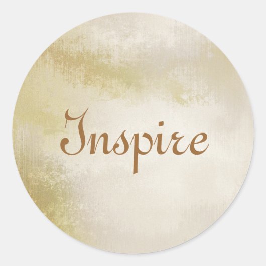 kunstpapiertextuur voor achtergrond ronde sticker (Voorkant)