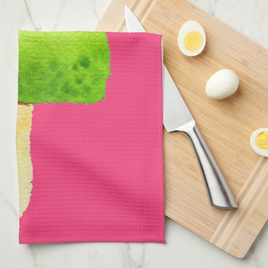 Kunstpaprika's van frambozen met pop theedoek (Quarter Fold)