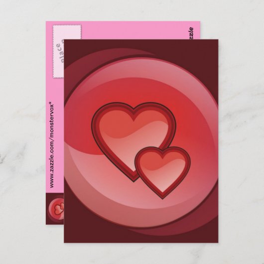 Kunstparelen Briefkaart (Voorkant / Achterkant)