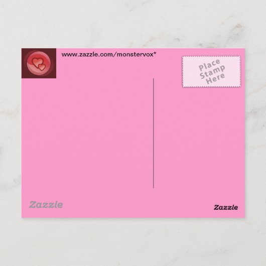 Kunstparelen Briefkaart (Achterkant)