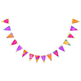 Kunstpartij Birthday-bundel Vlaggetjes