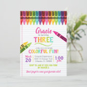 Kunstpartij voor dames en heren, uitnodiging voor  (Staand voorkant)