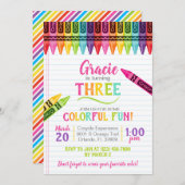 Kunstpartij voor dames en heren, uitnodiging voor  (Voorkant / Achterkant)