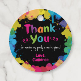 Kunstpartij voor Labels, kunstschilderende Labels