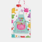 Kunstpartij voor Labels met drijfveer Cadeaulabel (Achterkant)