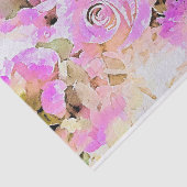 Kunstpasteien Waterverf Floral Spring Bouquet Tissuepapier (Detail)