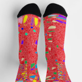 KUNSTPATRONEN HOOFDKLEUR ROOD SOKKEN (Top)