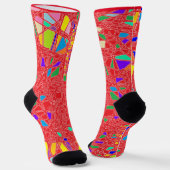 KUNSTPATRONEN HOOFDKLEUR ROOD SOKKEN (Gebogen)
