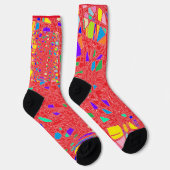 KUNSTPATRONEN HOOFDKLEUR ROOD SOKKEN (Rechts)