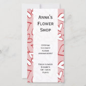 Kunstpatronen, rode harten, roze harten, liefde (Voorkant)