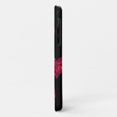 Kunstpatronen, rode harten, strooiselharten Case-Mate iPhone case (Achterkant/links)