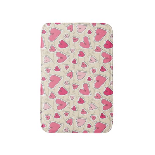 Kunstpatroon Badmat (Voorkant Verticaal)