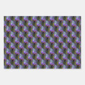Kunstpatroon blauwe vlag Iris-bloem Natuur Inpakpapier Vel (Voorkant)