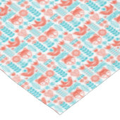 Kunstpatroon Finse vos- en vogelfolk Tafelkleed (Gekanteld)