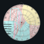 Kunstpatroon in Organic City Street Dartbord<br><div class="desc">Illustratie van City Pattern Dart Board</div>