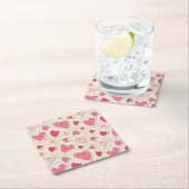 Kunstpatroon Kartonnen Onderzetters (Insitu)