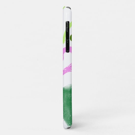 Kunstpatroon, kleurrijke harten, hartspatroon Case-Mate iPhone case (Achterkant/links)