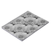 Kunstpatroon met fluffy Dandelion Flower Natuur Notitieboek (Linkerzijde)