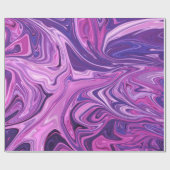 Kunstpatroon met galaxie cadeaupapier (Vlak)