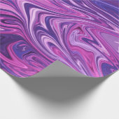 Kunstpatroon met galaxie cadeaupapier (Hoek)