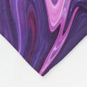 Kunstpatroon met galaxie fleece deken (Hoek)