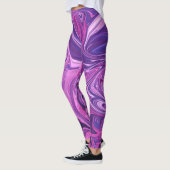 Kunstpatroon met galaxie leggings (Links)