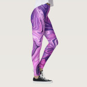 Kunstpatroon met galaxie leggings (Rechts)
