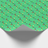 Kunstpatroon met kleurrijke feestdagen cadeaupapier (Hoek)