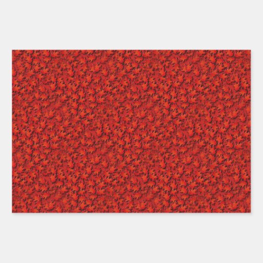 Kunstpatroon met Natuur van eikel   Inpakpapier Vel (Voorkant 2)