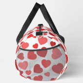 Kunstpatroon, rode harten, hartspatroon plunjezak (Rechts)