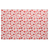 Kunstpatroon, rode harten, hartspatroon stof (Fat Quarter)