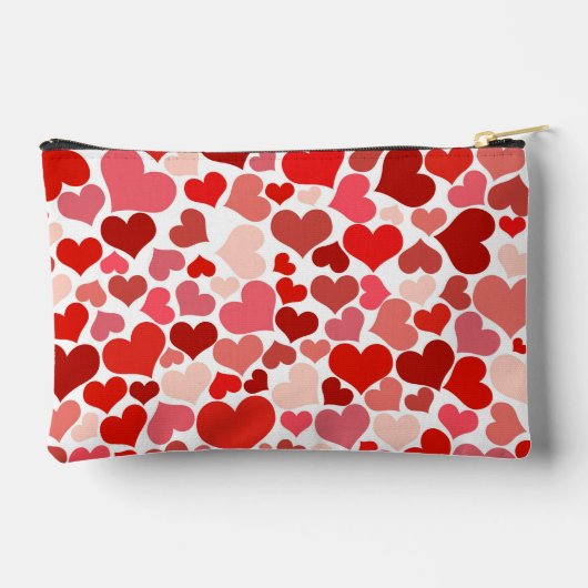 Kunstpatroon, rode harten, liefde etui (Achterkant)