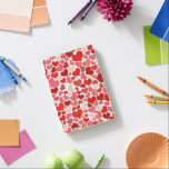 Kunstpatroon, rode harten, liefde iPad mini cover<br><div class="desc">Cute,  leuke en schattige patronen met rode harten. Moderne en trendy gave,  perfect voor Valentijnsdag.</div>