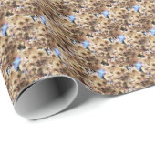 Kunstpatroon roze lenteventilator bloesems Natuur Cadeaupapier (Rol Hoek)