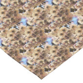 Kunstpatroon roze lenteventilator bloesems Natuur Korte Tafelloper (Hoek)