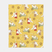 Kunstpatroon Samurai Jack Sword Poses Character Pa Fleece Deken (Voorkant)