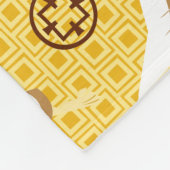 Kunstpatroon Samurai Jack Sword Poses Character Pa Fleece Deken (Hoek)