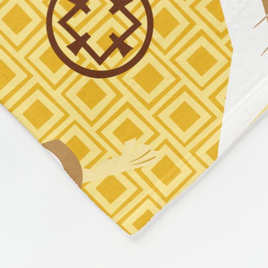 Kunstpatroon Samurai Jack Sword Poses Character Pa Fleece Deken (Hoek)