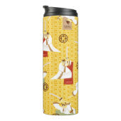 Kunstpatroon Samurai Jack Sword Poses Character Pa Thermosbeker (Geroteerd rechts)