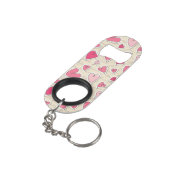 Kunstpatroon Sleutelhanger Flessenopener (Achterkant Gekanteld)