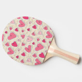 Kunstpatroon Tafeltennisbatje (Zijkant)