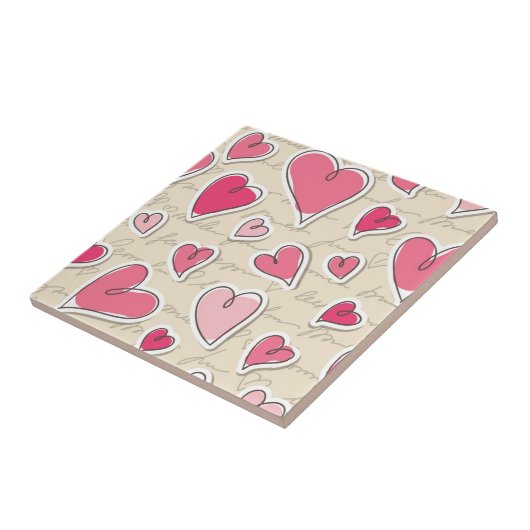 Kunstpatroon Tegeltje (Zijkant)