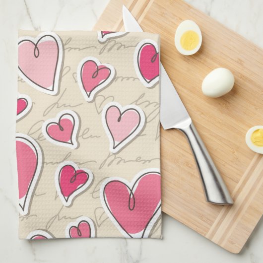 Kunstpatroon Theedoek (Quarter Fold)