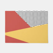 Kunstpatroon van 80-Poppen Deurmat (Voorkant)