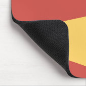 Kunstpatroon van 80-Poppen Muismat (Hoek)